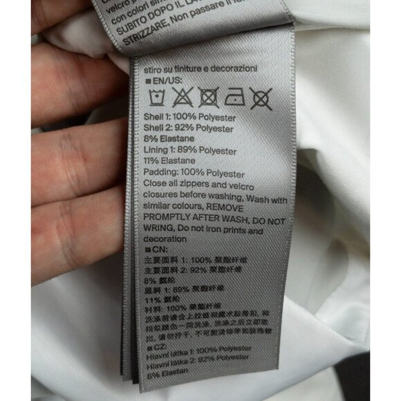 KJUS Radiation Vest Women's Small 36 White Full Zip Golf Puffer Lightweight - Picture 8 of 16